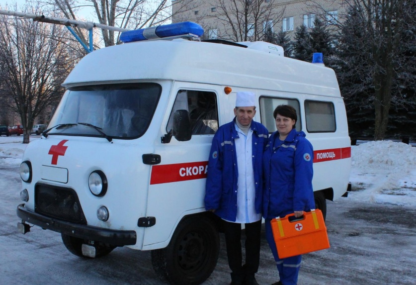новая машина скорой помощи - пополнила автопарк Ртищевской районной больницы