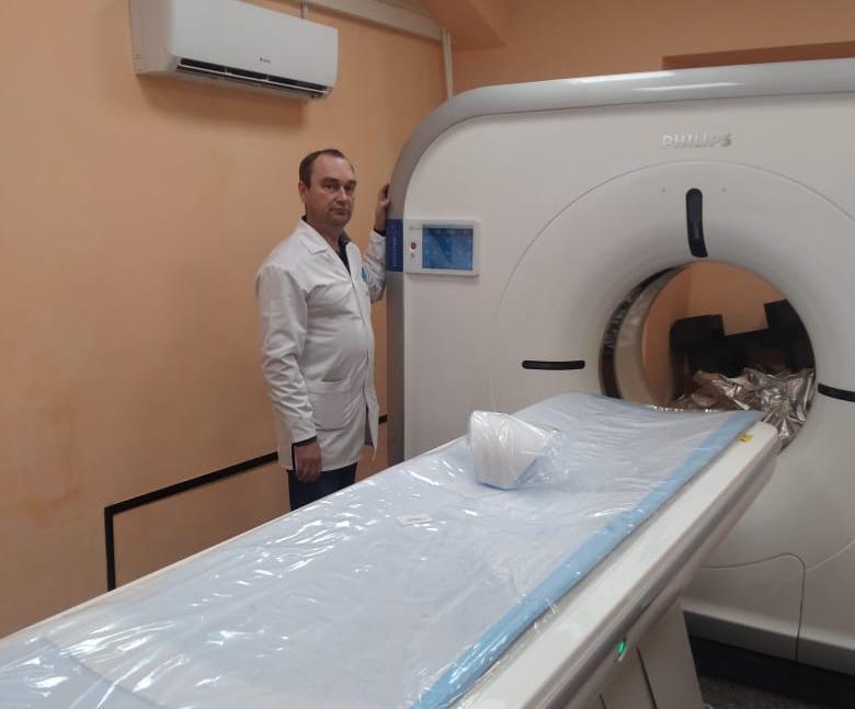 В Ртищевской районной больнице установлен компьютерный томограф