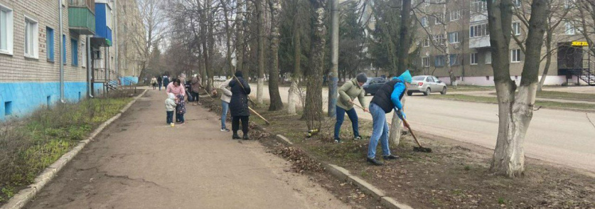Месячник по благоустройству набирает темпы