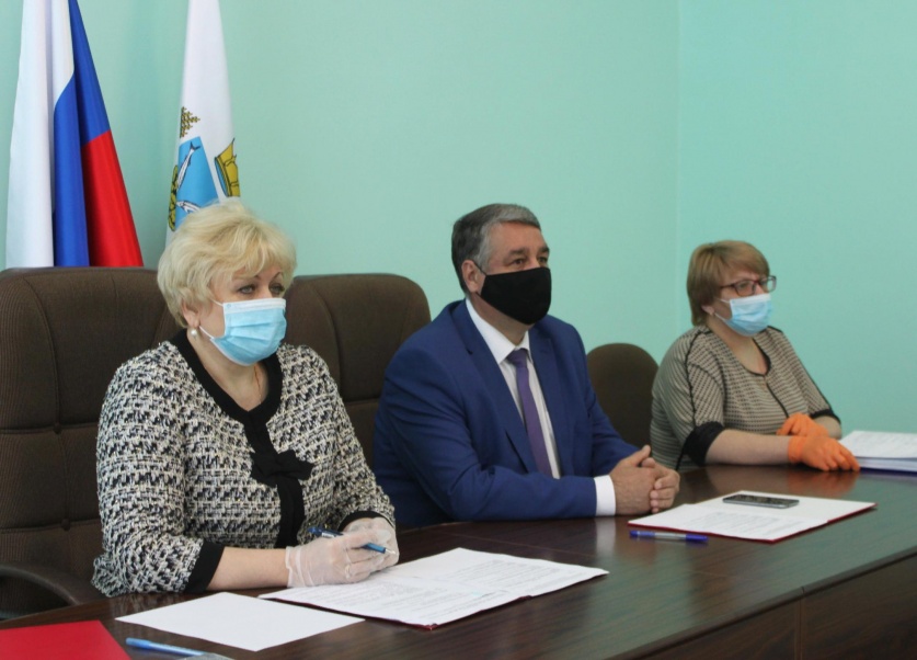 Состоялось очередное заседание противоэпидемического штаба Ртищевского район