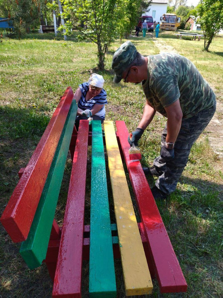 В загородном лагере 