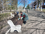  Городской парк культуры и отдыха активно готовится к новому летнему сезону. 