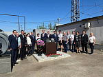 Железнодорожники  обновили мемориальную доску в честь  Героя Советского Союза 