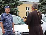 В Управлении Росгвардии по Саратовской области состоялись торжественная церемония приведения к присяге молодых сотрудников вневедомственной охраны и передача новых служебных автомобилей