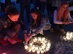 Более 800 свечей зажгли ртищевцы в память о погибших в годы войны