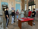 Транспортные полицейские Ртищево провели патриотическую акцию в День Государственного флага