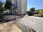 В городе продолжается ремонт дворов