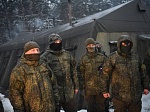 Губернатор Роман Бусаргин посетил один из пунктов дислокации мобилизованных