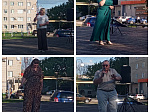 В сквере "Центральный" прошла развлекательная концертная программа "Мы желаем вам добра"