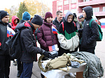 В городе Ртищево прошла патриотическая акция, посвященная Дню призывника