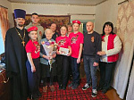 Поздравили ветеранов Великой Отечественной войны Раису Житинскую и Владимира Жуликова