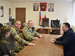 Глава Ртищевского района встретился с участниками СВО