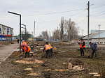 Сегодня в г. Ртищево прошел общеобластной субботник! 