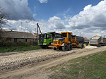 В сельских населённых  пунктах продолжается ремонт внутрипоселковых дорог