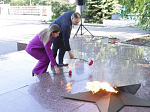 В Ртищеве прошел митинг, посвященный Дню памяти и скорби