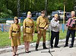 Ветераны принимали поздравления