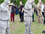 Молодые железнодорожники соревновались в военно- спортивной игре "Зарница"