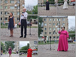 Сегодня  на арт-площадке сквера Центральный состоялся Гала-концерт