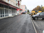 На тротуарах Ртищева - новый асфальт