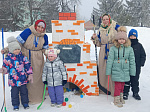 Сегодня на центральной площади города прошли традиционные гулянья «Широкая Масленица»