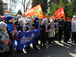 В Ртищеве прошли митинги памяти  и возложение цветов  к отреставрированным  мемориальным объектам