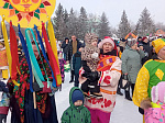 Сегодня на центральной площади города прошли традиционные гулянья «Широкая Масленица»