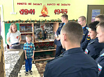 Дети стали экскурсоводами для будущих лётчиков