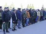 В Ртищеве проводили еще одну группу мобилизованных к местам службы