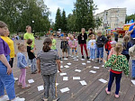 В Центральном сквере прошла развлекательная программа «Приключения Винтика и Шпунтика» по книге Николая Носова