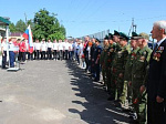 В городе открыта  мемориальная доска защитникам ртищевского неба