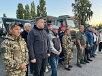 Очередной гуманитарный груз для военнослужащих,  принимающих участие в специальной военной операции на Украине, отправился из Ртищевского района.