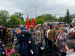 Сегодня состоялся митинг, посвящённый открытию стелы, павшим в годы Великой Отечественной Войны в посёлке Луч