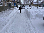 Продолжаются работы по расчистке дорог