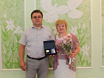 Супруги Богомоловы удостоены медали «За любовь и верность»