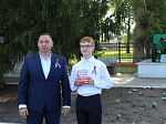 Ртищевцы отметили День Государственного флага