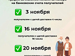 Часть жителей региона получит пенсии за ноябрь раньше, накануне Дня народного единства