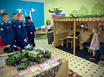 Дети стали экскурсоводами для будущих лётчиков