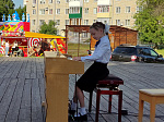В Центральном сквере города Ртищево прошёл отчётный концерт ДШИ им.В.В.Толкуновой