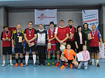 На поле железнодорожники