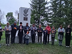 Почтили память