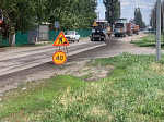 Продолжается ремонт городских дорог