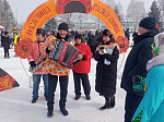 Сегодня на центральной площади города прошли традиционные гулянья «Широкая Масленица»