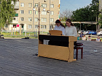 В Центральном сквере города Ртищево прошёл отчётный концерт ДШИ им.В.В.Толкуновой