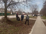 Теплые солнечные дни объединили ртищевцев в стремлении сделать город чистым