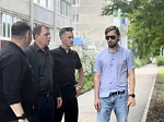 В Ртищеве благоустроили тротуар на улице Красная