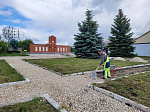 В селе благоустраивают зону культурного отдыха