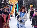 Сегодня на центральной площади города прошли традиционные гулянья «Широкая Масленица»