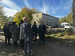 Панков обсудил решение проблем ЖКХ с жителями военного городка 