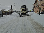 Продолжаются работы по расчистке дорог