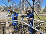  Городской парк культуры и отдыха активно готовится к новому летнему сезону. 